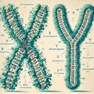 y chromosomes and x chromosopmes